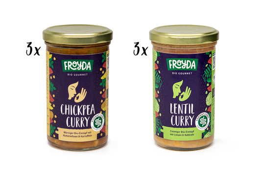 Curry Pack: Chickpea, Lentil