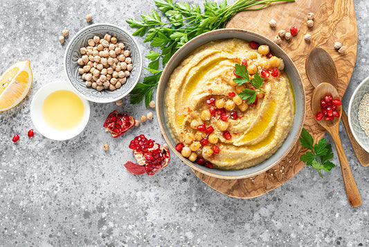 Traditioneller Hummus mit Twist