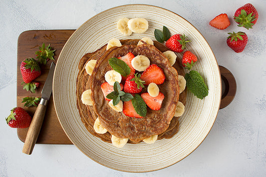 Bananen-Buchweizen-Pfannkuchen
