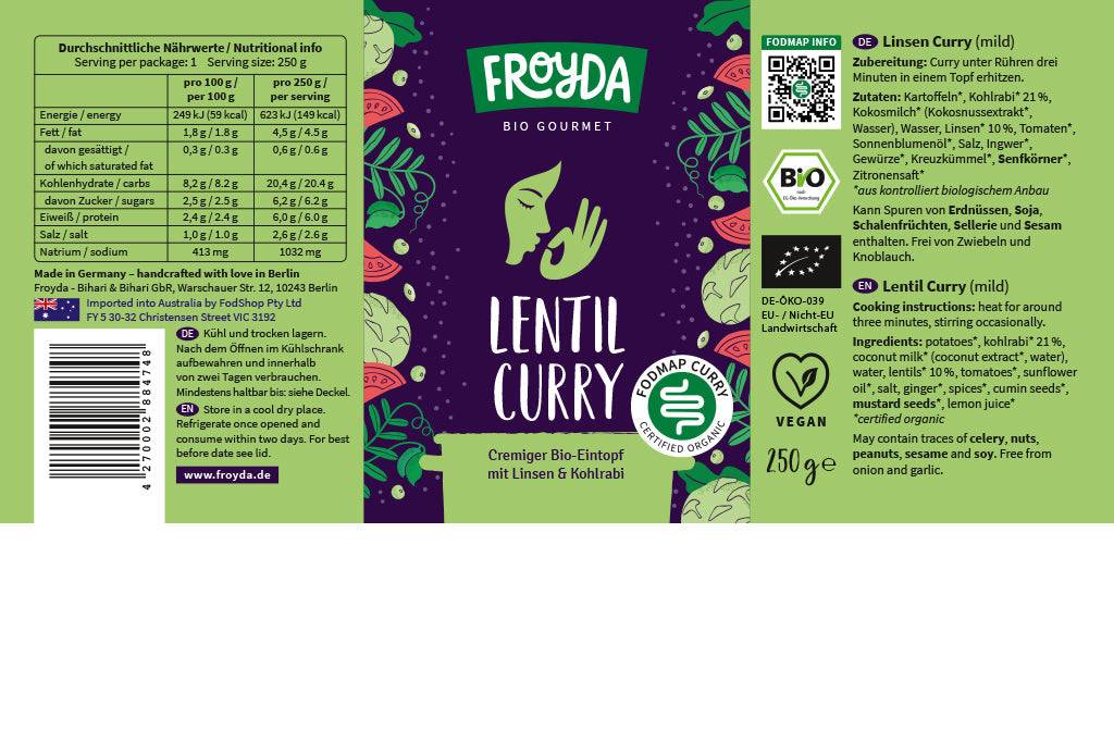Curry Pack: Chickpea, Lentil