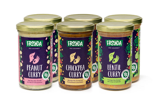 Curry Pack: Peanut, Chickpea, Lentil
